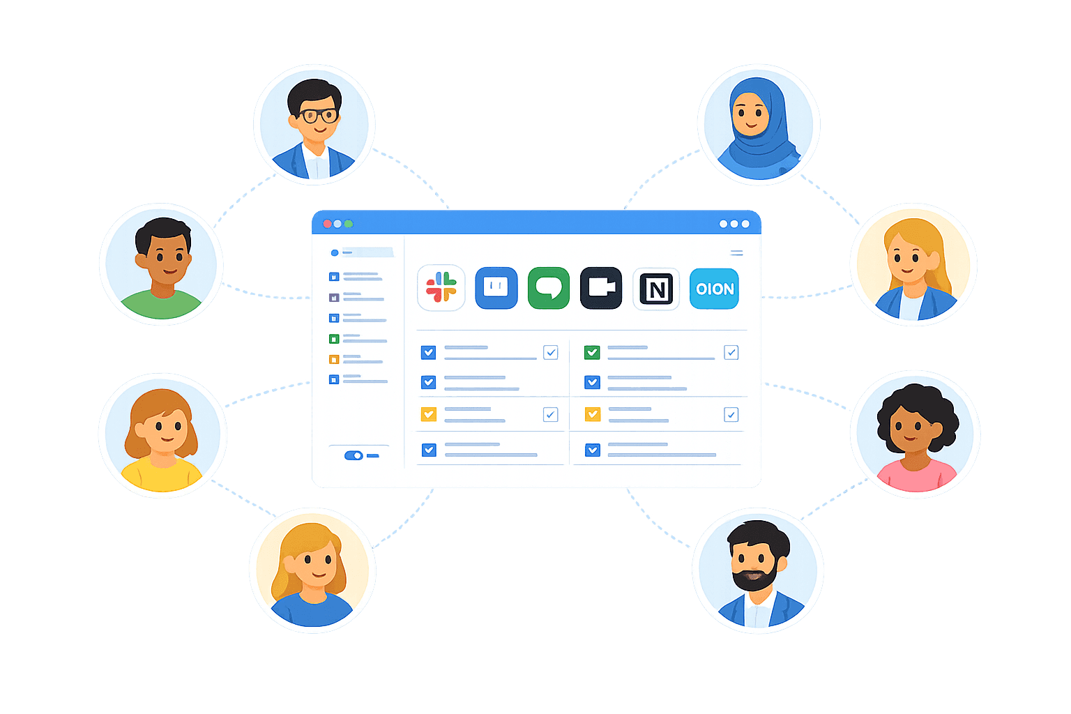 Create centralized workspaces for teams and organizations